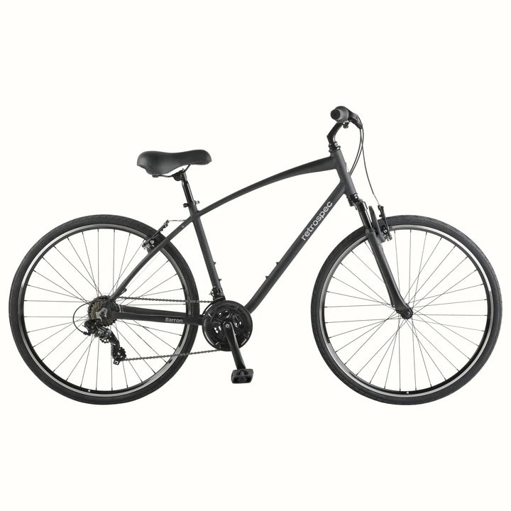 Retrospec Barron Comfort Hybrid Bike 21 Speed Bike Boom