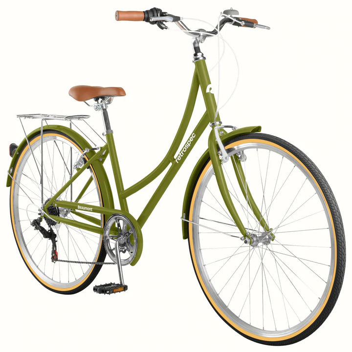 Retrospec Beaumont City Bike Step Through 7 Speed Bike Boom