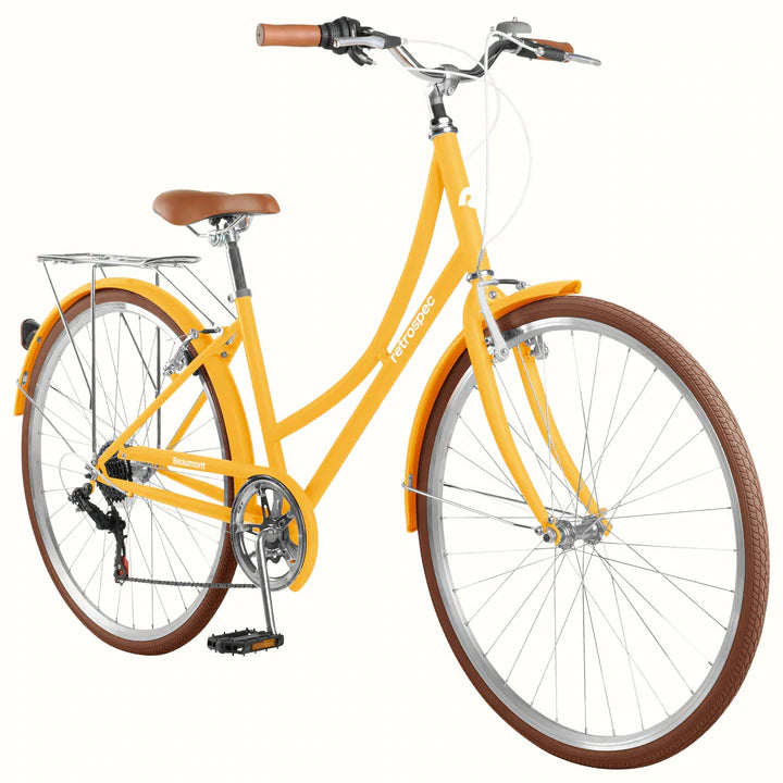 Retrospec Beaumont City Bike Step Through 7 Speed Bike Boom
